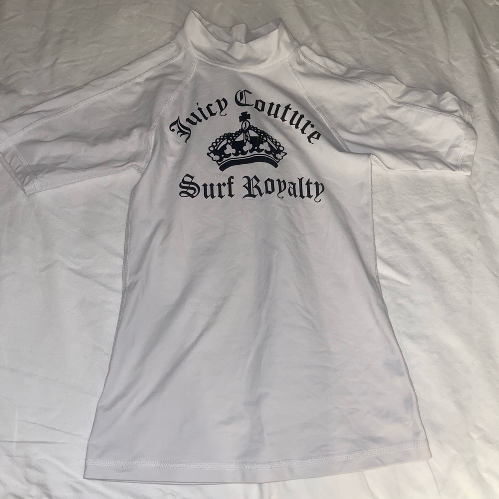 Juicy Couture white rash guard!